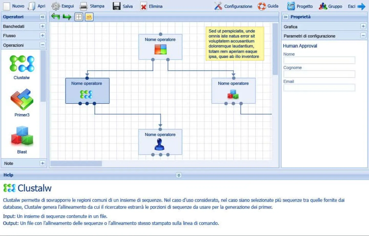 Visual Workflow Designer di ESCOGITARE