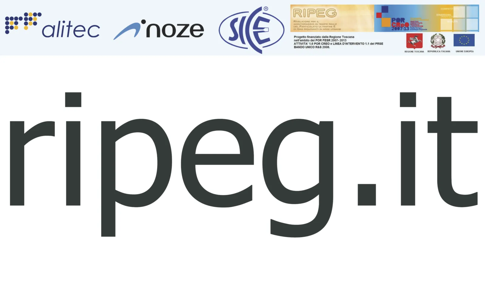 RI.P.E.G. — monitoraggio mobile dell'inquinamento urbano