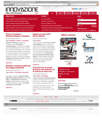 Innov'azione website