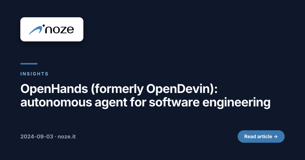 Opendevin OpenHands (formerly OpenDevin): autonomous agent for software ...